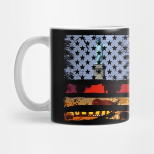 USA Flag Mug